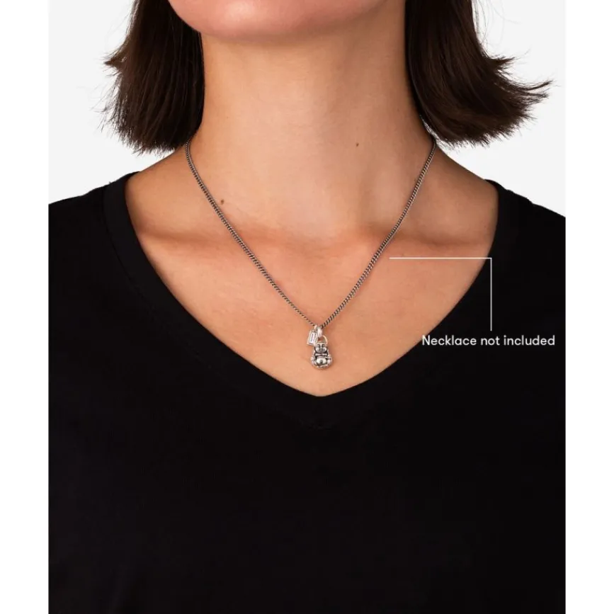 Buddha to Buddha Anhänger | Silberschmuck-Anhänger Buddha XS