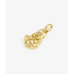 Buddha to Buddha Anhänger | Premium Gold Plated Jewelry-Anhänger Buddha XS Vergoldet