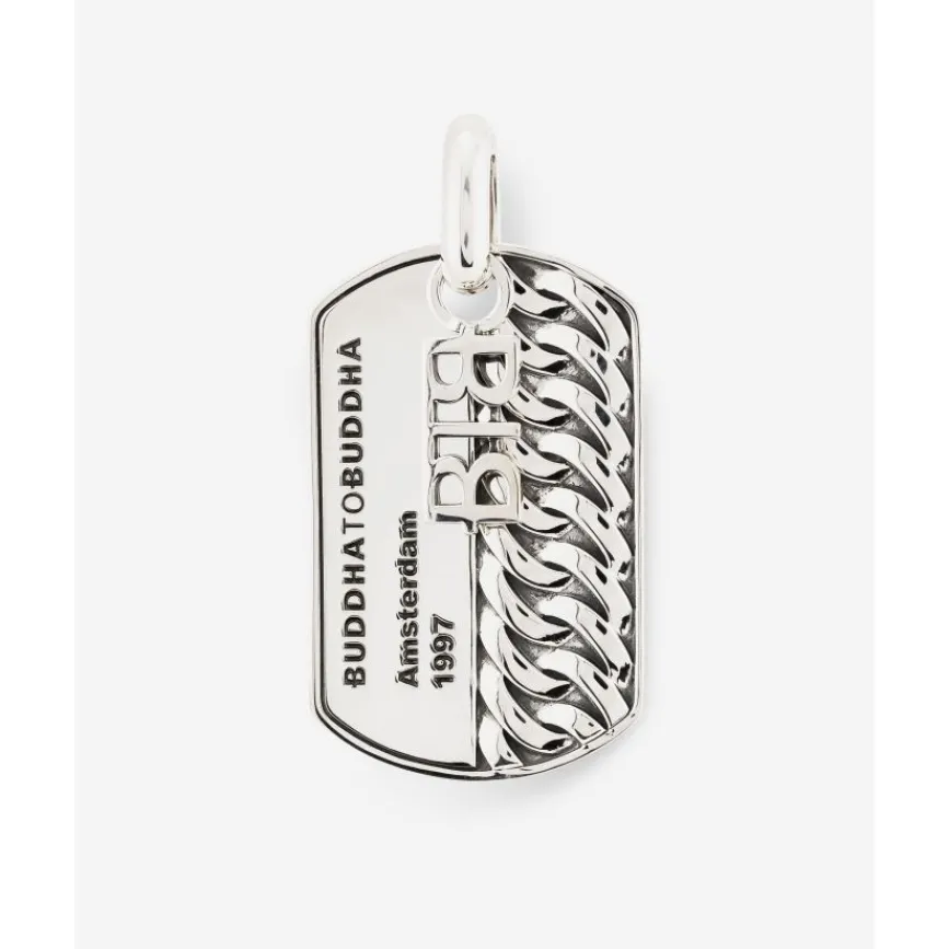 Buddha to Buddha Anhänger | Engrave-Anhänger Chain Army Tag