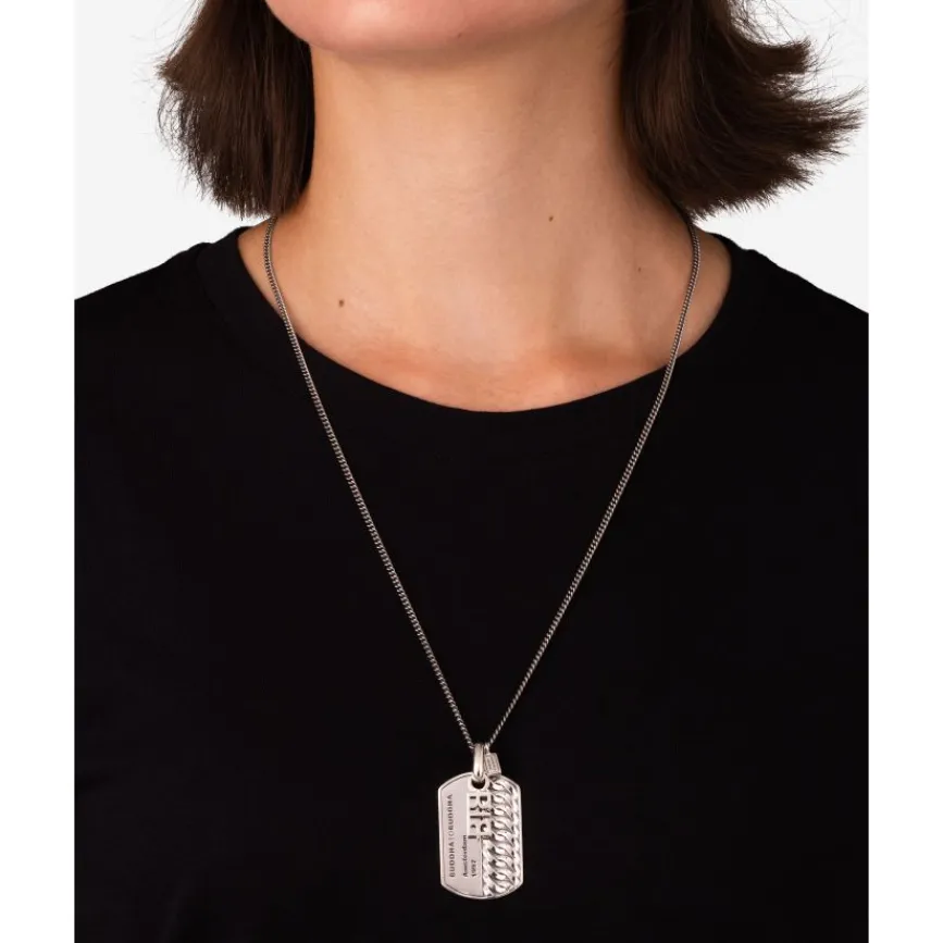 Buddha to Buddha Anhänger | Engrave-Anhänger Chain Army Tag