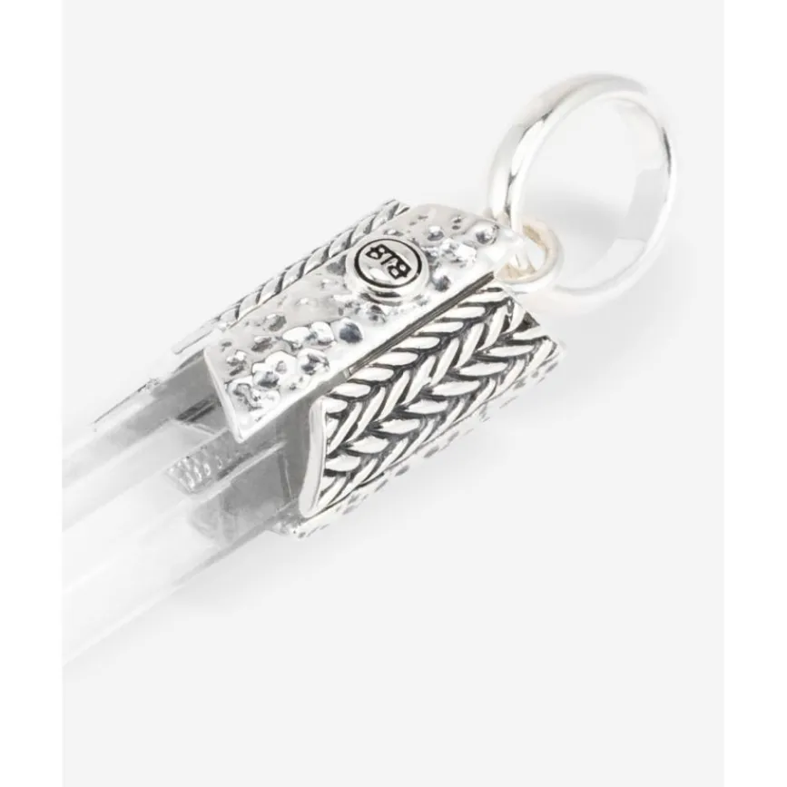 Buddha to Buddha Anhänger | Beads Jewelry-Anhänger Edelstein Silber Bergkristall