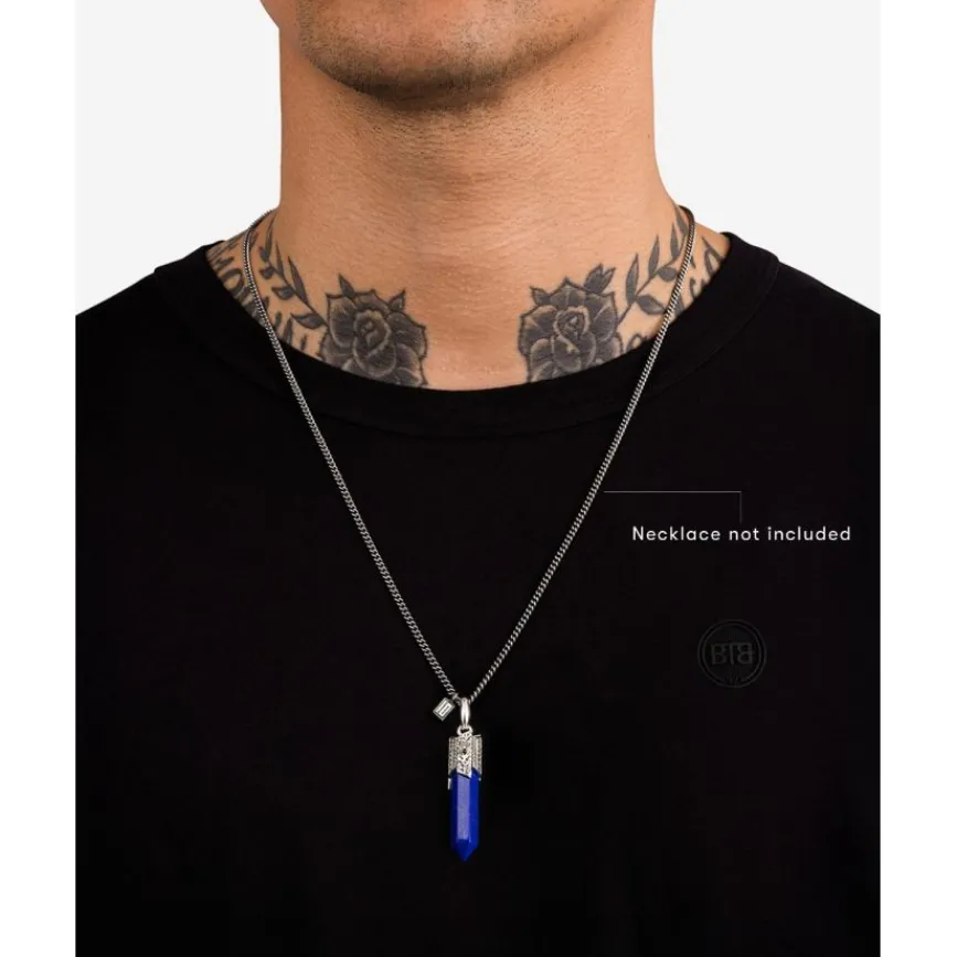 Buddha to Buddha Anhänger | Beads Jewelry-Anhänger Edelstein Silber Lapislazuli