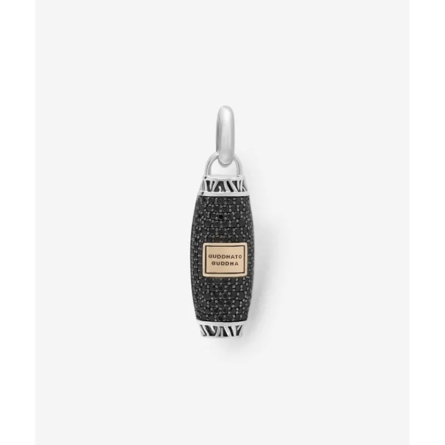Buddha to Buddha Anhänger | Limited Editions-Anhänger Katja Schwarz Spinel Limited Silber Gold 14kt
