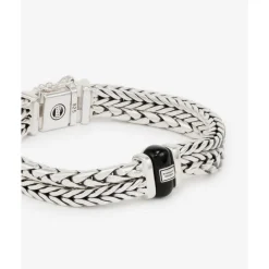 Buddha to Buddha Silber Armbänder | Silberschmuck-Armband  Barbara & George Onyx