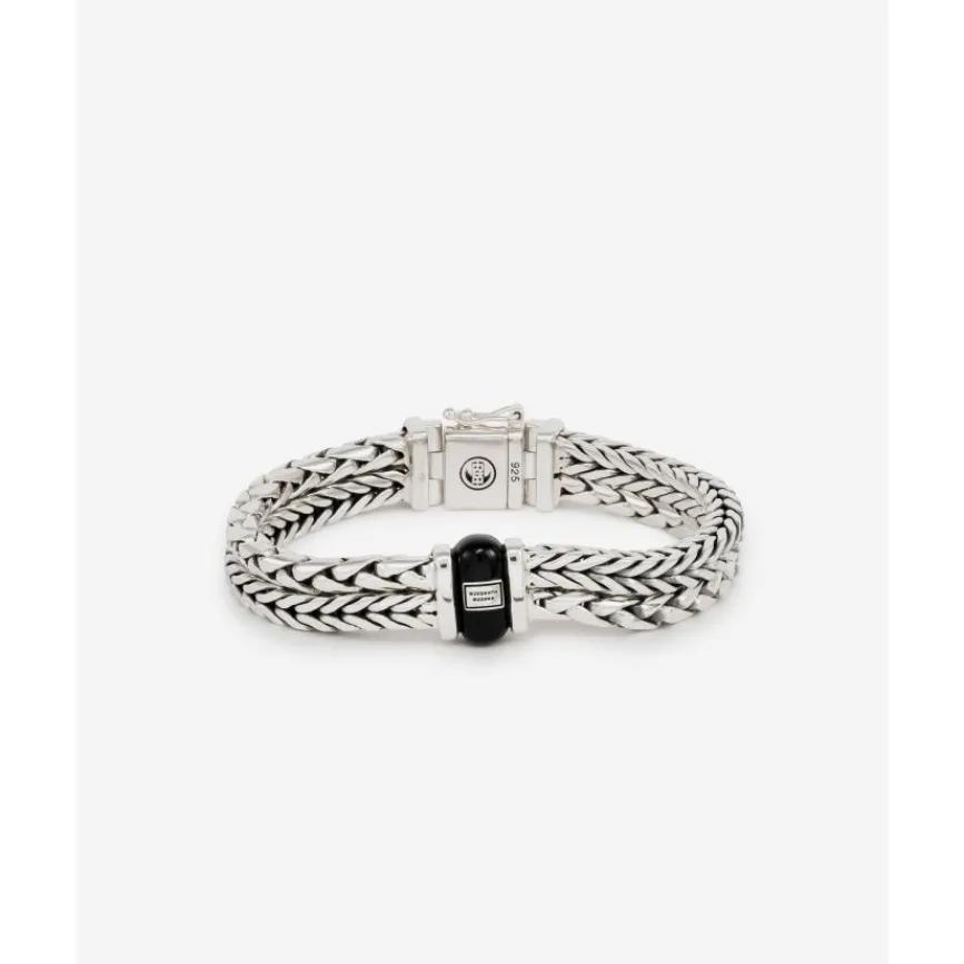 Buddha to Buddha Silber Armbänder | Silberschmuck-Armband Barbara & George Onyx