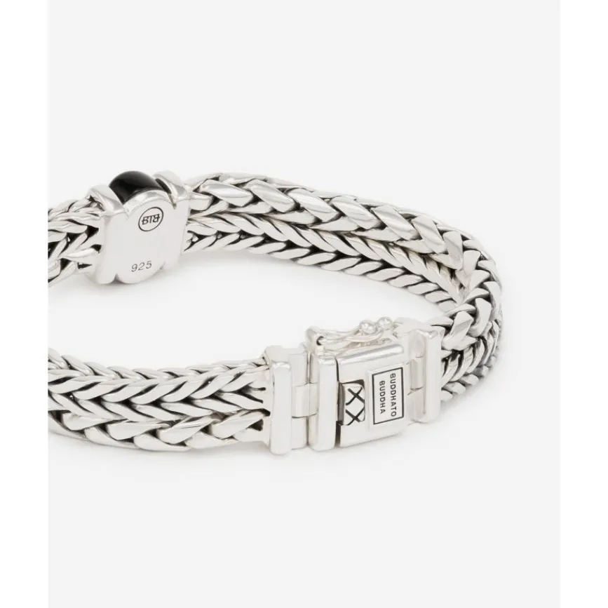 Buddha to Buddha Silber Armbänder | Silberschmuck-Armband Barbara & George Onyx