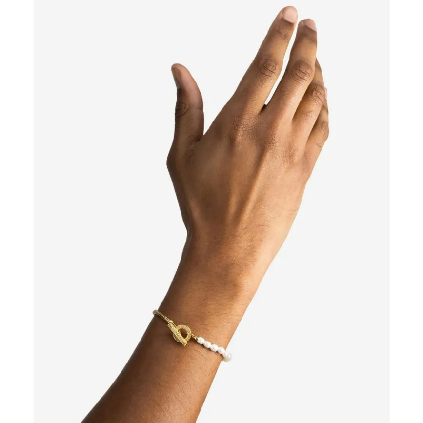 Buddha to Buddha Beads Armbänder | Premium Vergoldete Armbänder-Armband Barbara Mini Perle Vergoldet