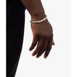Buddha to Buddha Golden Armbänder | Zweifarbige Armbänder-Armband Barbara XS Silber/Gold 14kt