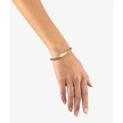Buddha to Buddha Golden Armbänder | Zweifarbige Armbänder-Armband Barbara XS Silber/Gold 14kt