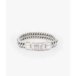 Buddha to Buddha Silber Armbänder | Lederschmuck-Armband Ben Customized Set Silber & Leder