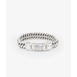 Buddha to Buddha Silber Armbänder | Lederschmuck-Armband Ben Customized Set Silber & Leder