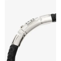 Buddha to Buddha Gravierbarer Armbänder | Leder Armbänder-Armband Ben Leder Schwarz