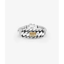 Buddha to Buddha Golden Armbänder | Silber Armbänder-Armband Ben Medium Limited Silber Gold 14kt