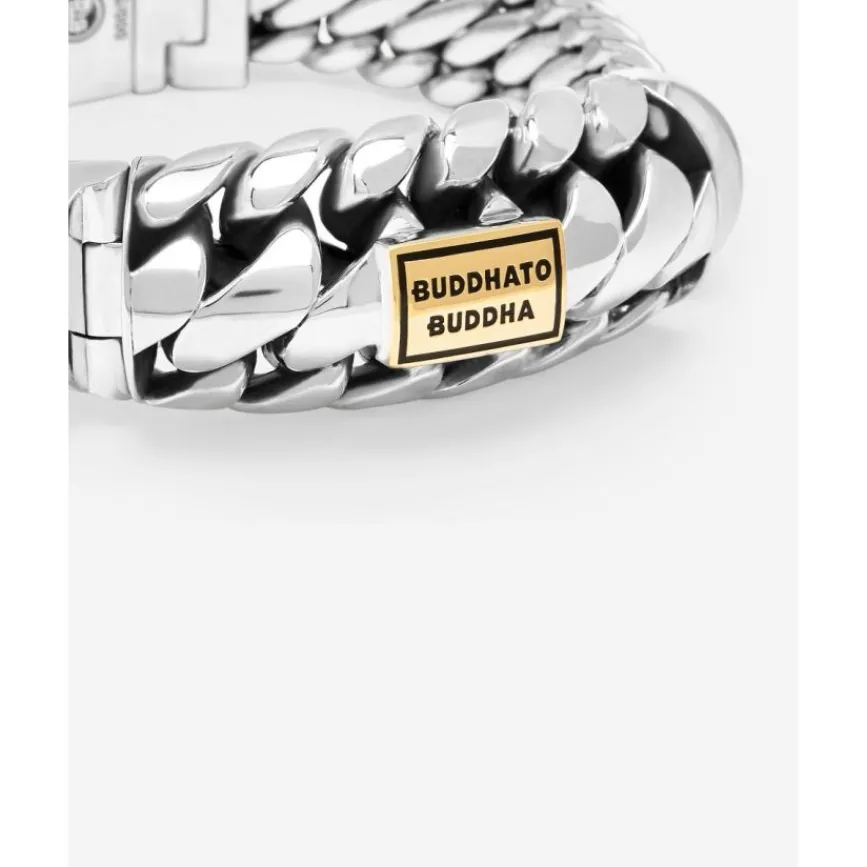 Buddha to Buddha Golden Armbänder | Silber Armbänder-Armband Ben Medium Limited Silber Gold 14kt