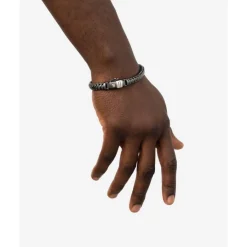Buddha to Buddha Silber Armbänder | Black Rhodium Schmuck-Armband Ben XS Black Rhodium Silber