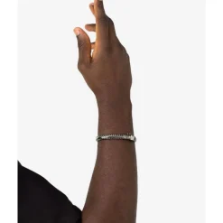 Buddha to Buddha Silber Armbänder | Black Rhodium Schmuck-Armband Ben XS Schwarz Rhodium Glanz Silber