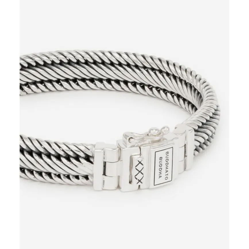 Buddha to Buddha Silber Armbänder | Silberschmuck-Armband Edwin XS