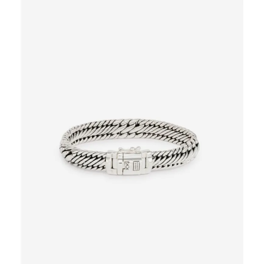 Buddha to Buddha Silber Armbänder | Engrave-Armband Edwin/Ben XS