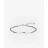 Buddha to Buddha Silber Armbänder | Engrave-Armband Essential Mini Bar Silber