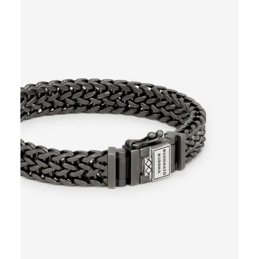 Buddha to Buddha Silber Armbänder | Silberschmuck-Armband Julius Black Rhodium Silber