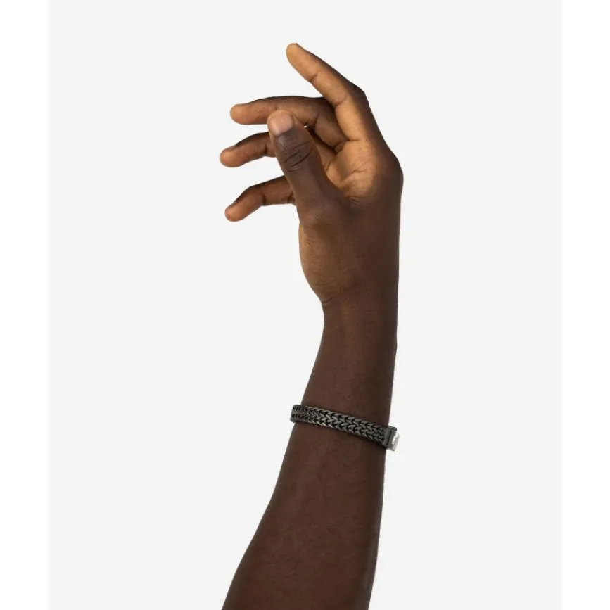 Buddha to Buddha Silber Armbänder | Silberschmuck-Armband Julius Black Rhodium Silber