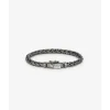 Buddha to Buddha Silber Armbänder | Black Rhodium Schmuck-Armband Katja XS Schwarz Rhodium Glanz Silber