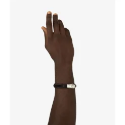 Buddha to Buddha Leder Armbänder | Lederschmuck-Armband Lars Leder Schwarz