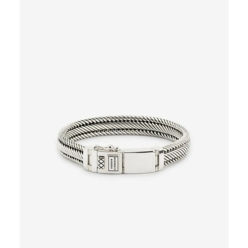 Buddha to Buddha Gravierbarer Armbänder | Silber Armbänder-Armband Legend Silber