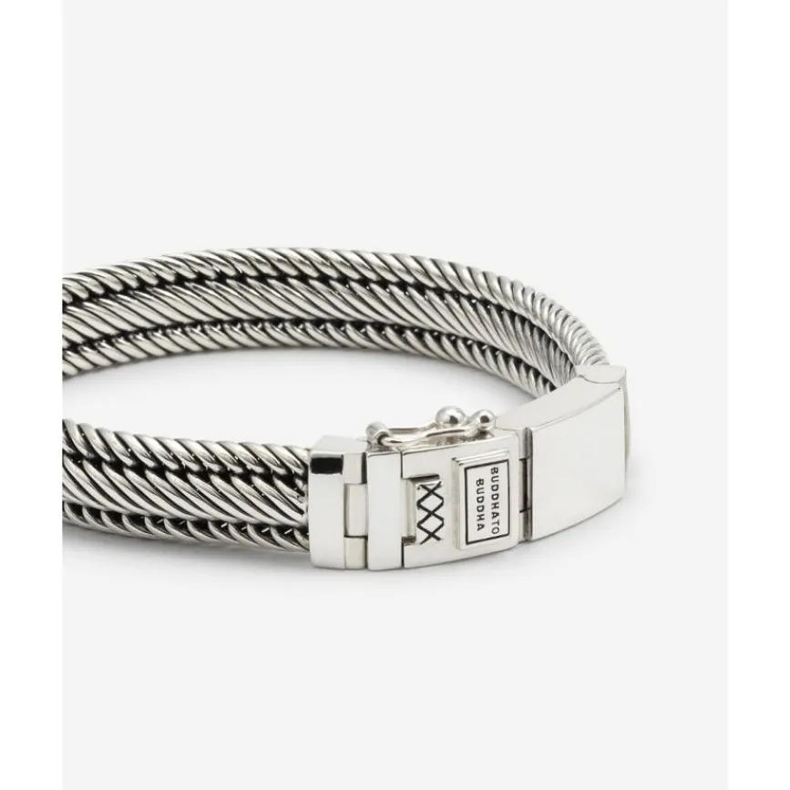 Buddha to Buddha Gravierbarer Armbänder | Silber Armbänder-Armband Legend Silber