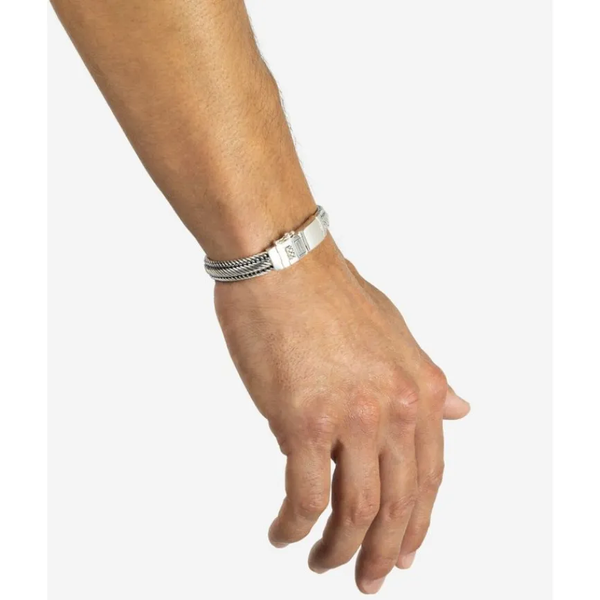 Buddha to Buddha Gravierbarer Armbänder | Silber Armbänder-Armband Legend Silber