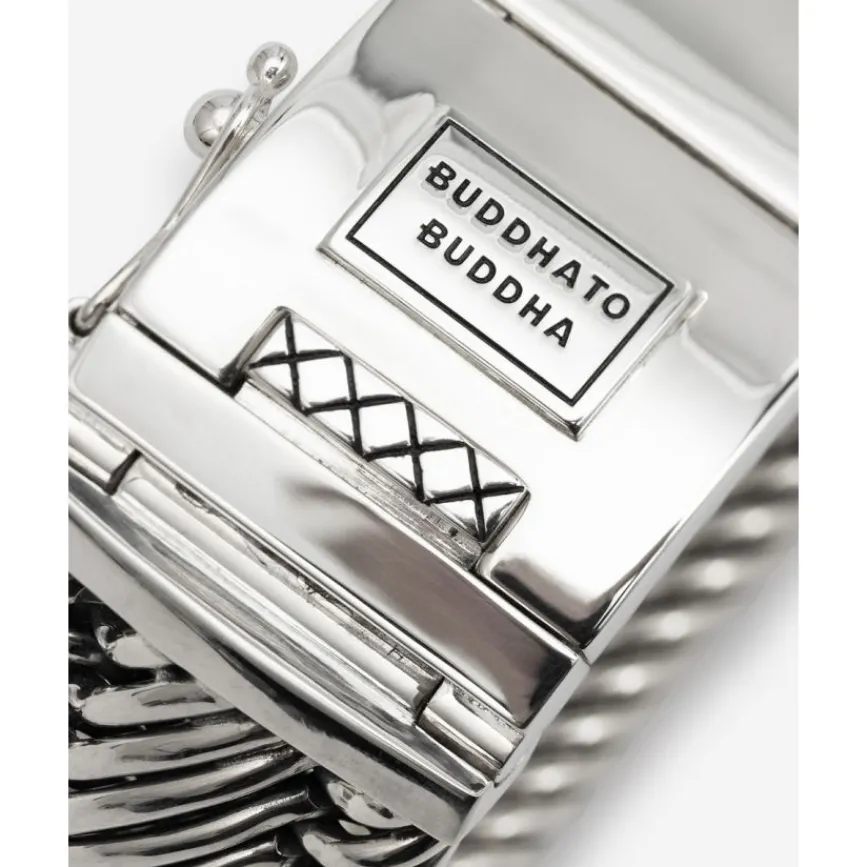 Buddha to Buddha Gravierbarer Armbänder | Silber Armbänder-Armband Legend Statement Silber