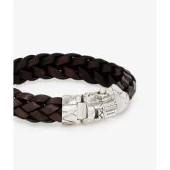 Buddha to Buddha Leder Armbänder | Lederschmuck-Armband Mangky Leder Braun