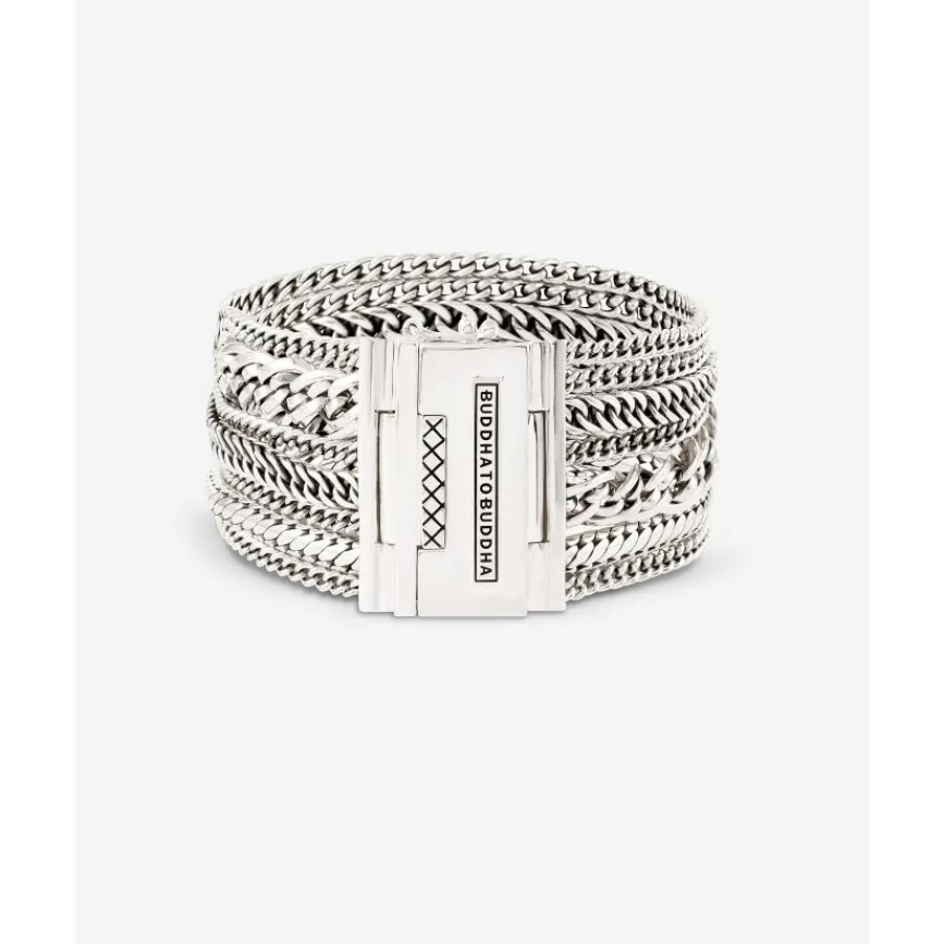 Buddha to Buddha Engrave | Silber Armbänder-Armband Multi Chain Nathalie