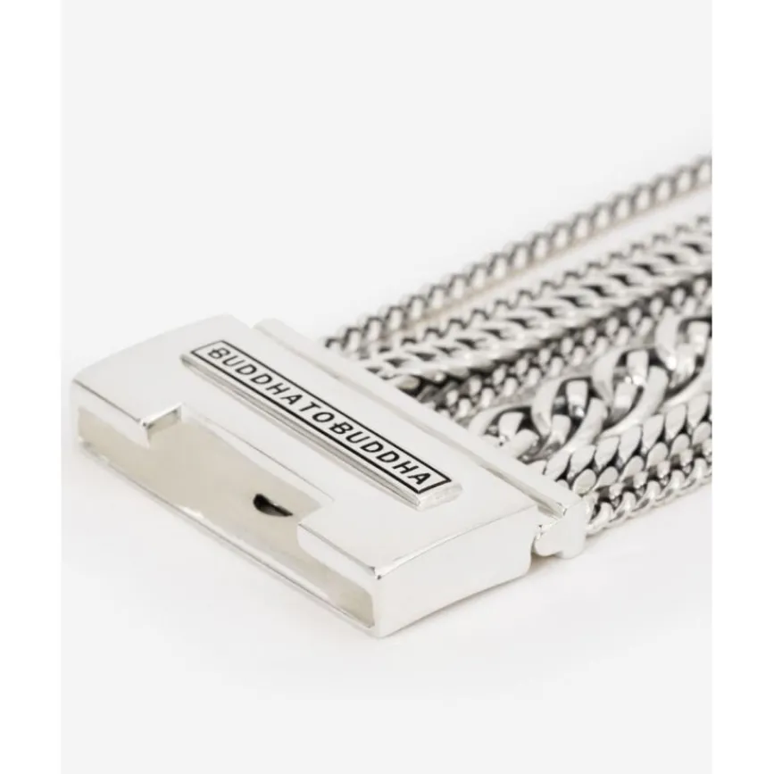 Buddha to Buddha Engrave | Silber Armbänder-Armband Multi Chain Nathalie