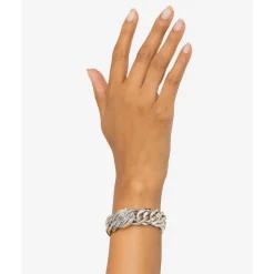Buddha to Buddha Silber Armbänder | Silberschmuck-Armband Nathalie Small Texture Silber