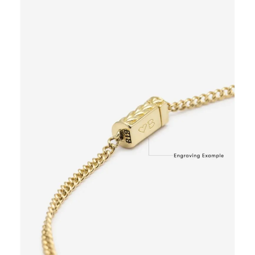 Buddha to Buddha Gravierbarer Armbänder | Golden Armbänder-Armband Permanent Ellen 14kt