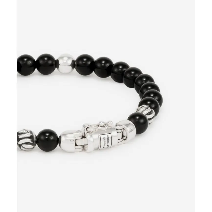 Buddha to Buddha Edelstein Armbänder | Beads Armbänder-Armband Spirit Bead Mini Onyx