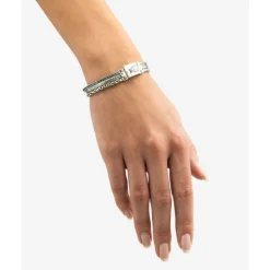 Buddha to Buddha Gravierbarer Armbänder | Silber Armbänder-Armband Triple Mini