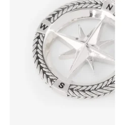 Buddha to Buddha Anhänger | Engrave-Barbara Kompass Anhänger Silber