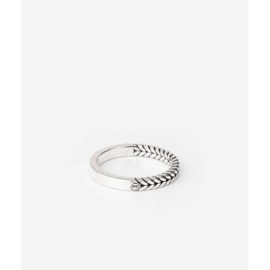 Buddha to Buddha Silber Ringe | Engrave-Barbara Mini Dual Ring Silber