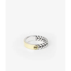 Buddha to Buddha Zweifarbige Ringe | Engrave-Barbara Small Dual Ring Zweifarbig