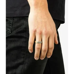 Buddha to Buddha Zweifarbige Ringe | Engrave-Barbara Small Dual Ring Zweifarbig