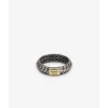 Buddha to Buddha Silber Ringe | Black Rhodium Schmuck-Ben XS Ring Black Rhodium Shine Gold 14kt