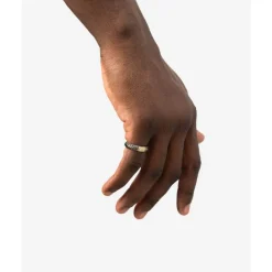 Buddha to Buddha Silber Ringe | Black Rhodium Schmuck-Ben XS Ring Black Rhodium Shine Gold 14kt