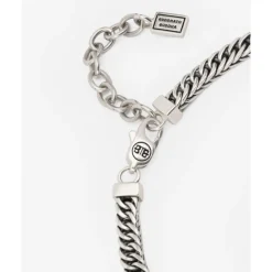 Buddha to Buddha Silberketten | Silberschmuck-Choker Esther mini Silber 34-38 cm