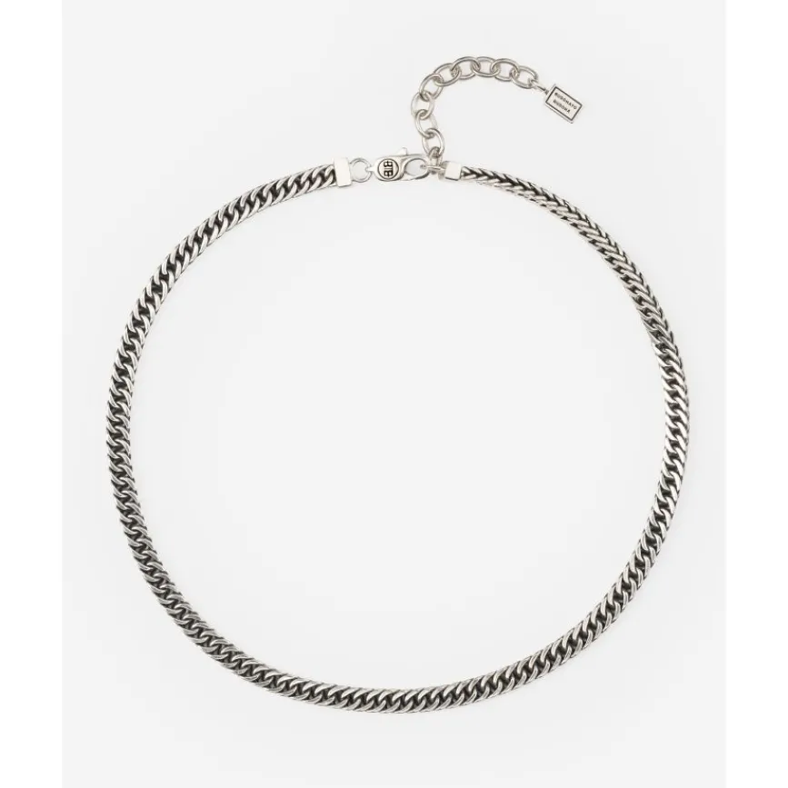 Buddha to Buddha Silberketten | Silberschmuck-Choker Esther mini Silber 34-38 cm