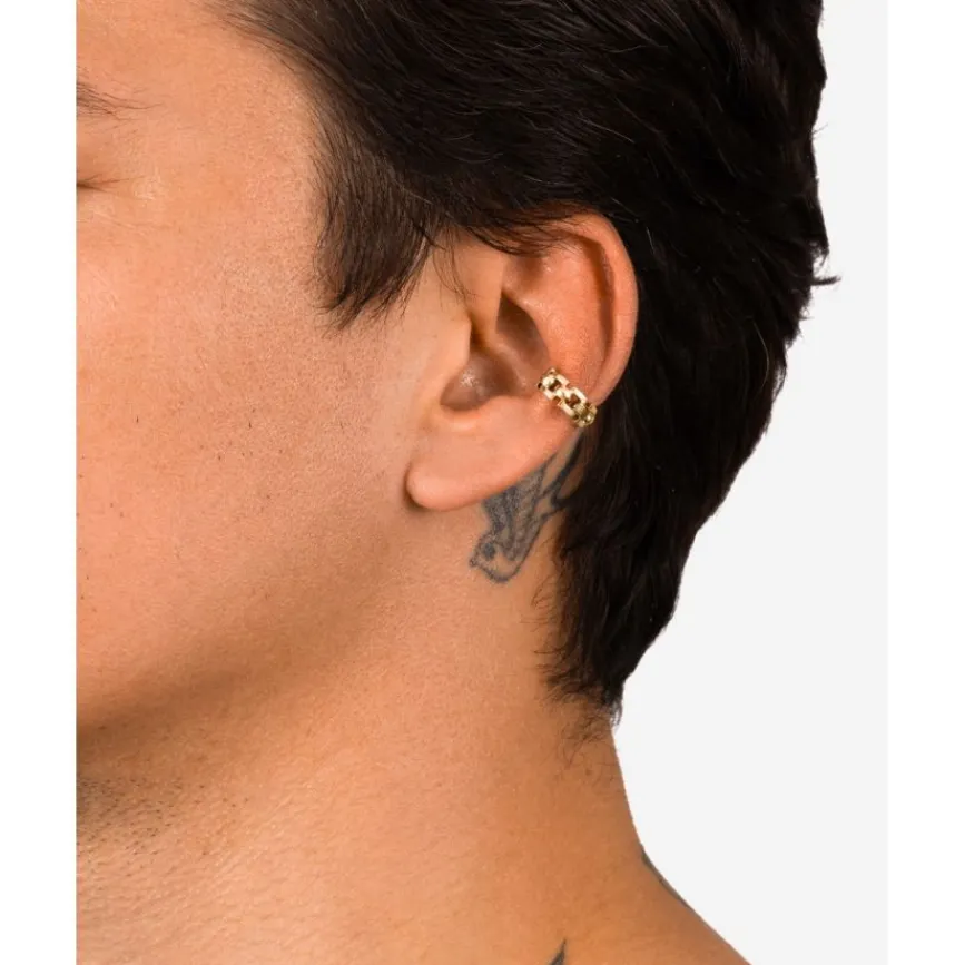 Buddha to Buddha Vergoldete Ohrringe | Premium Gold Plated Jewelry-Earcuff Batul Vergoldet