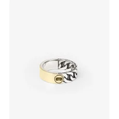 Buddha to Buddha Zweifarbige Ringe | Engrave-Esther Dual Ring Zweifarbig