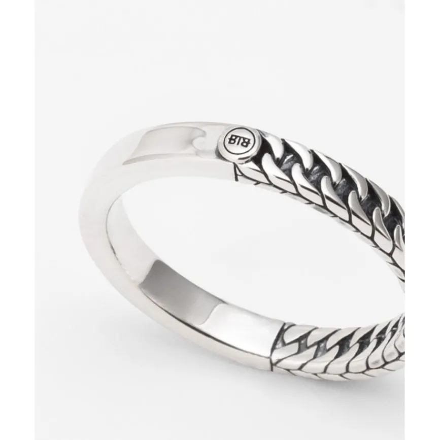 Buddha to Buddha Silber Ringe | Engrave-Esther Mini Dual Ring Silber
