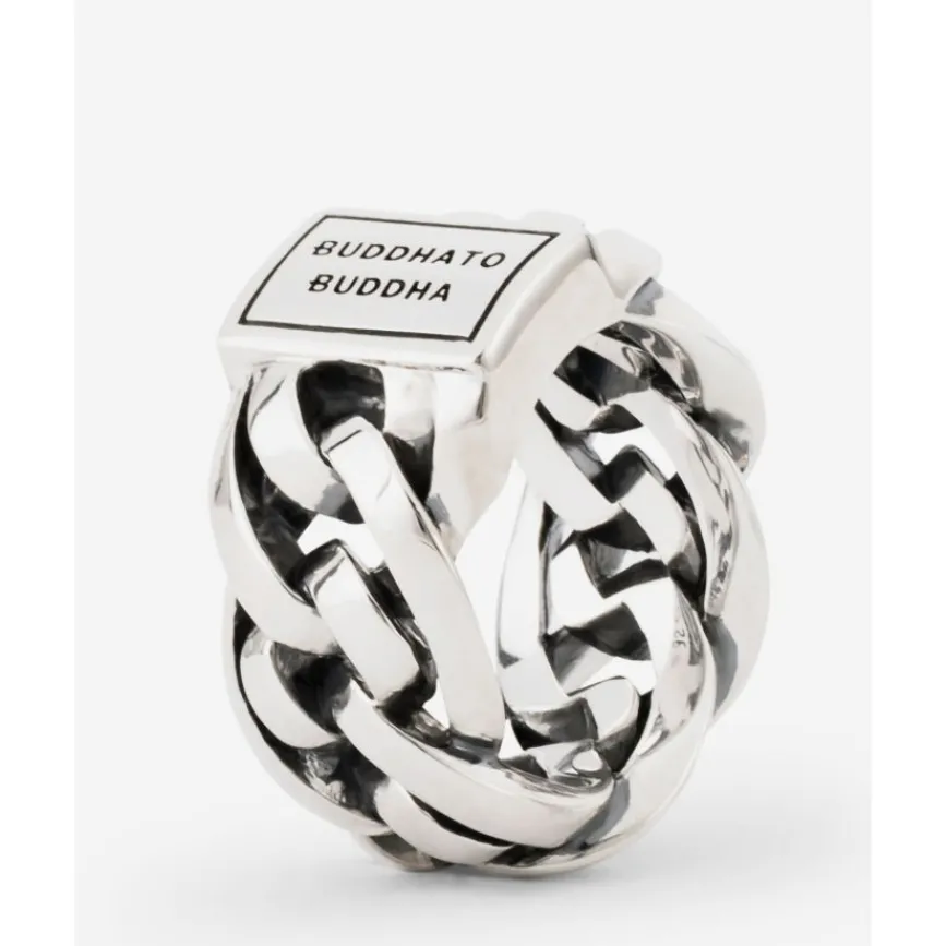 Buddha to Buddha Silber Ringe | Silberschmuck-Geflochtener Ring Nathalie